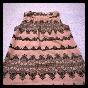 Sleeveless LOFT blouse